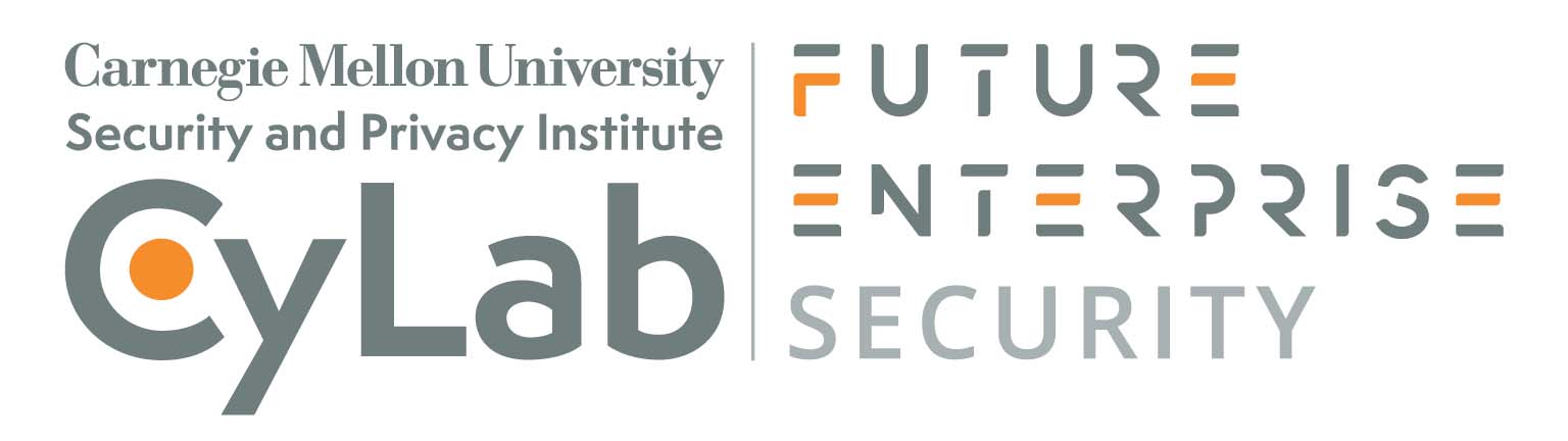 Cylab logo next to similar text which reads: "FUTURE ENTERPRISE SECURITY"